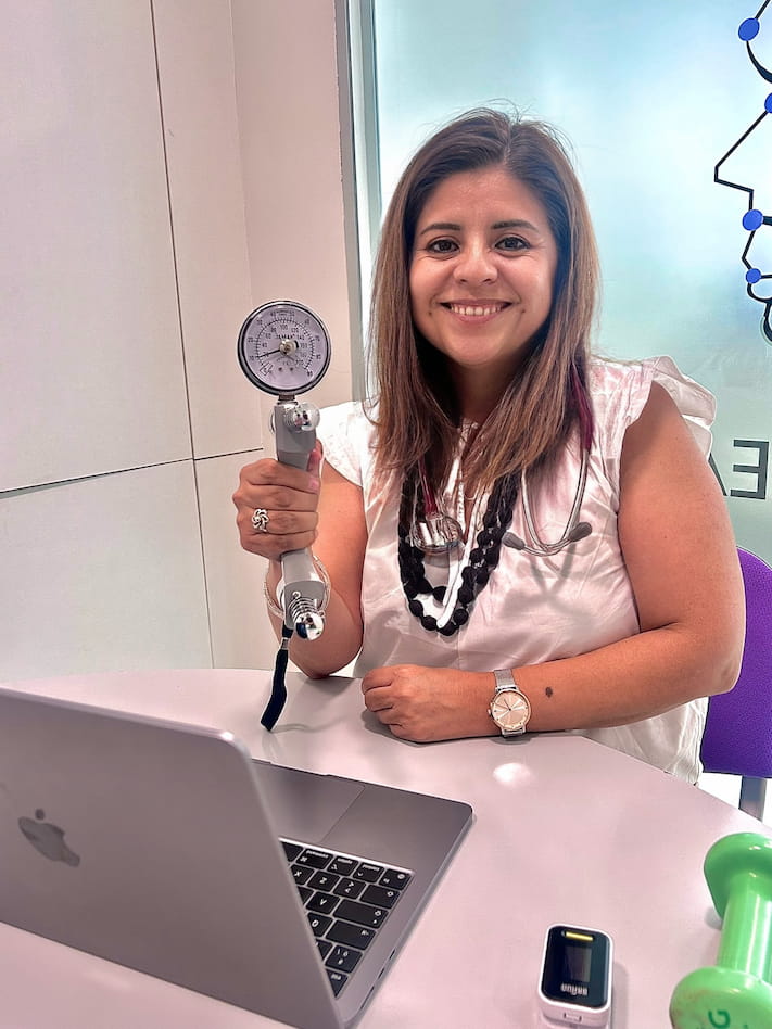 Paola Ríos Germán, médico geriatra