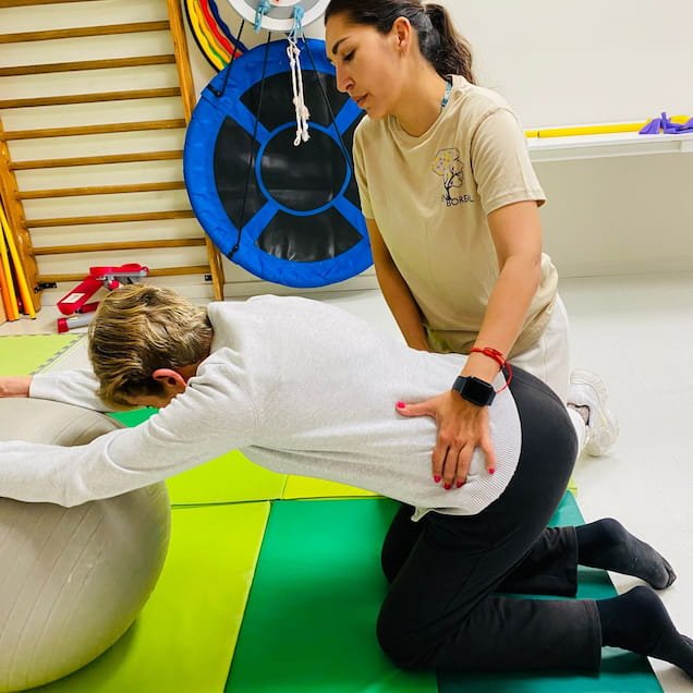 sesión fisioterapia