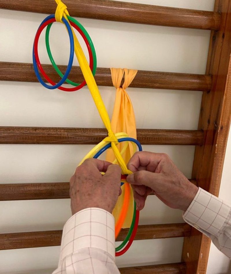 ejercicio de terapia de grupo para adultos